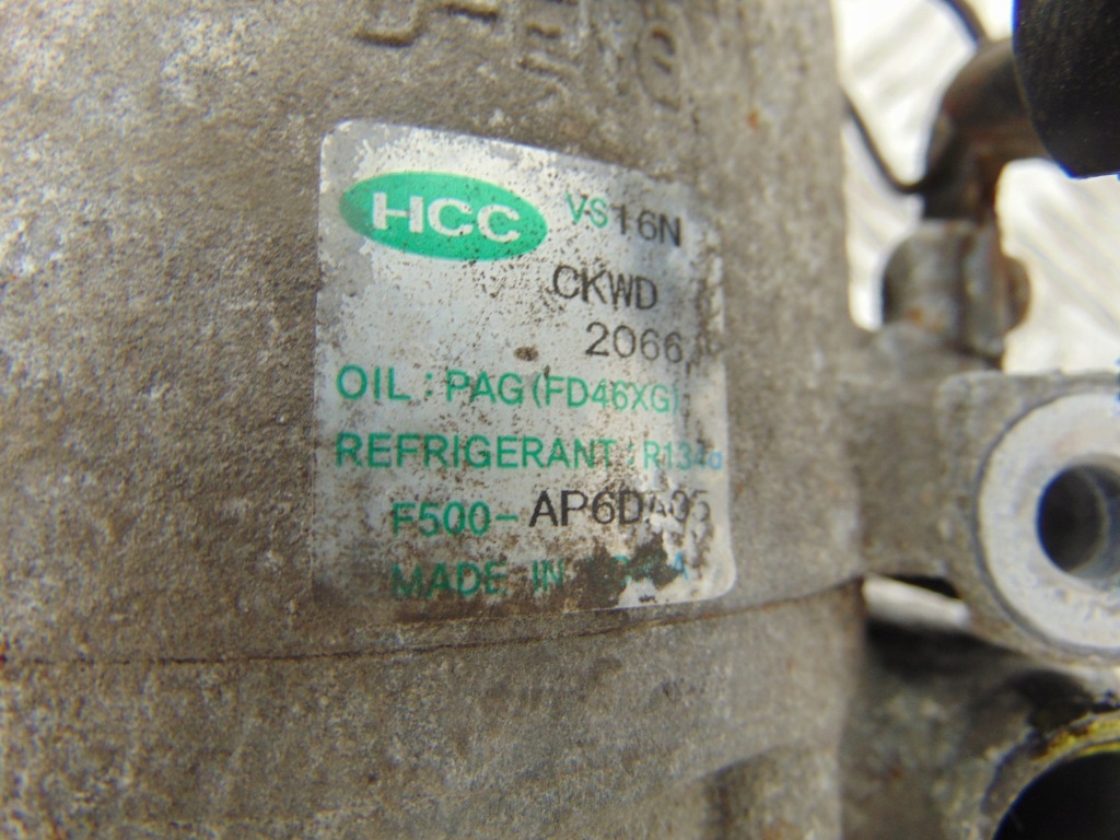 фото №3, Kia sportage ii компрессор кондиционера 2.0 crdi 04