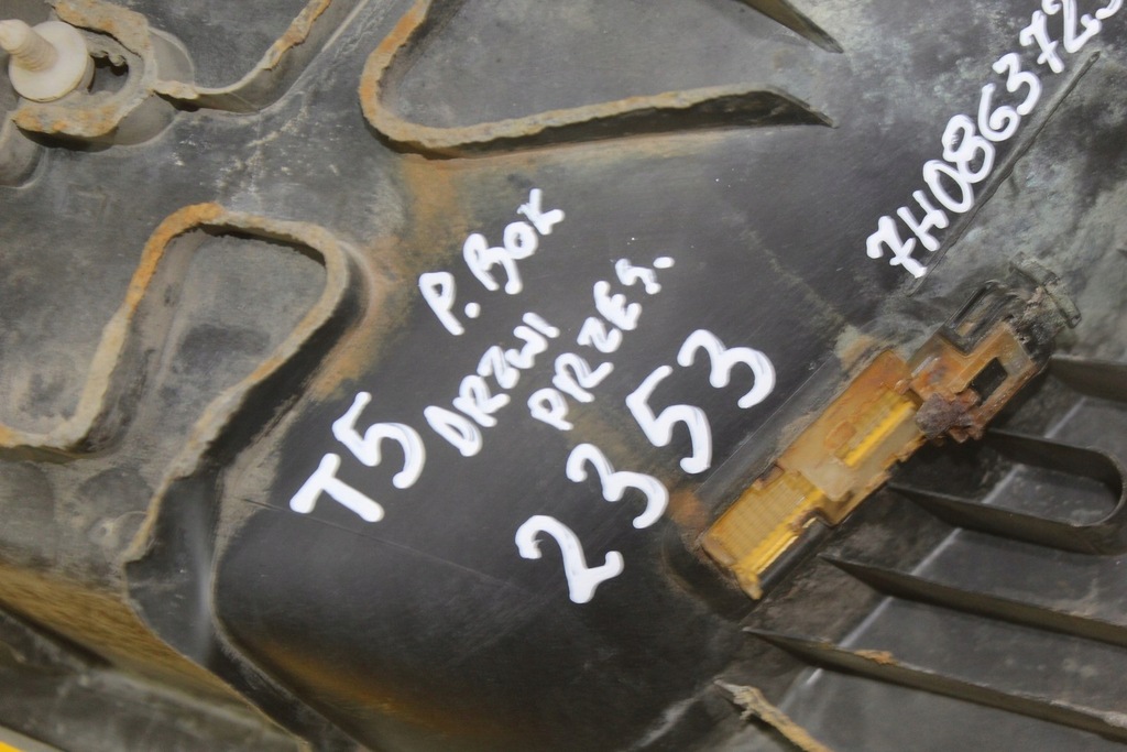 фото №11, Захист підніжка поріг правий bok двері зсувні vw transporter t5 7h0863725k