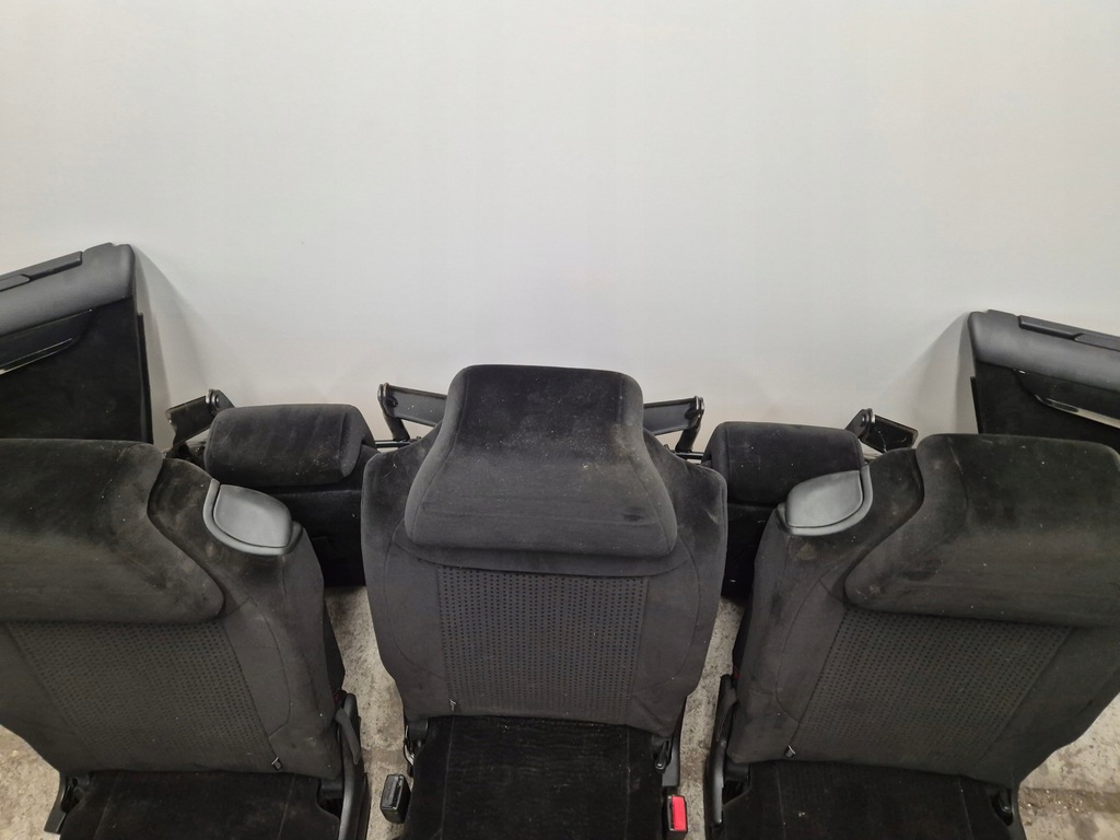 фото №13, Citroen c4 grand picasso сиденья сиденье заднее сиденье обшивки коврик 7 человек комплект