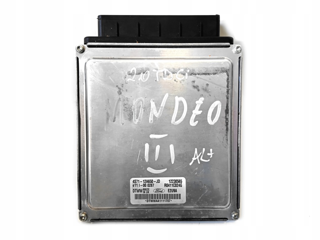 фото №1, Бортовой компьютер ford mondeo mk3 2.0 tdci 4s7112a650jd