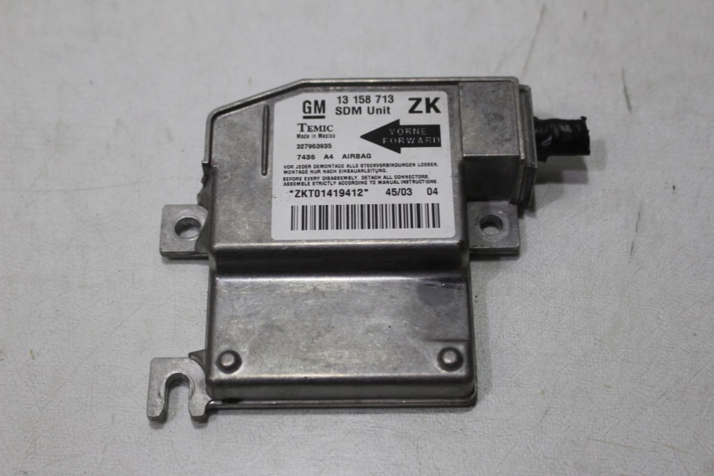 фото №1, Модуль подушка безопасности opel meriva a 1.7cdti