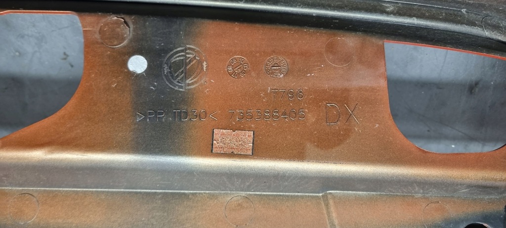 фото №5, Корпус лампи кутик правий лівий задня fiat doblo 1 i 735388405 735388406