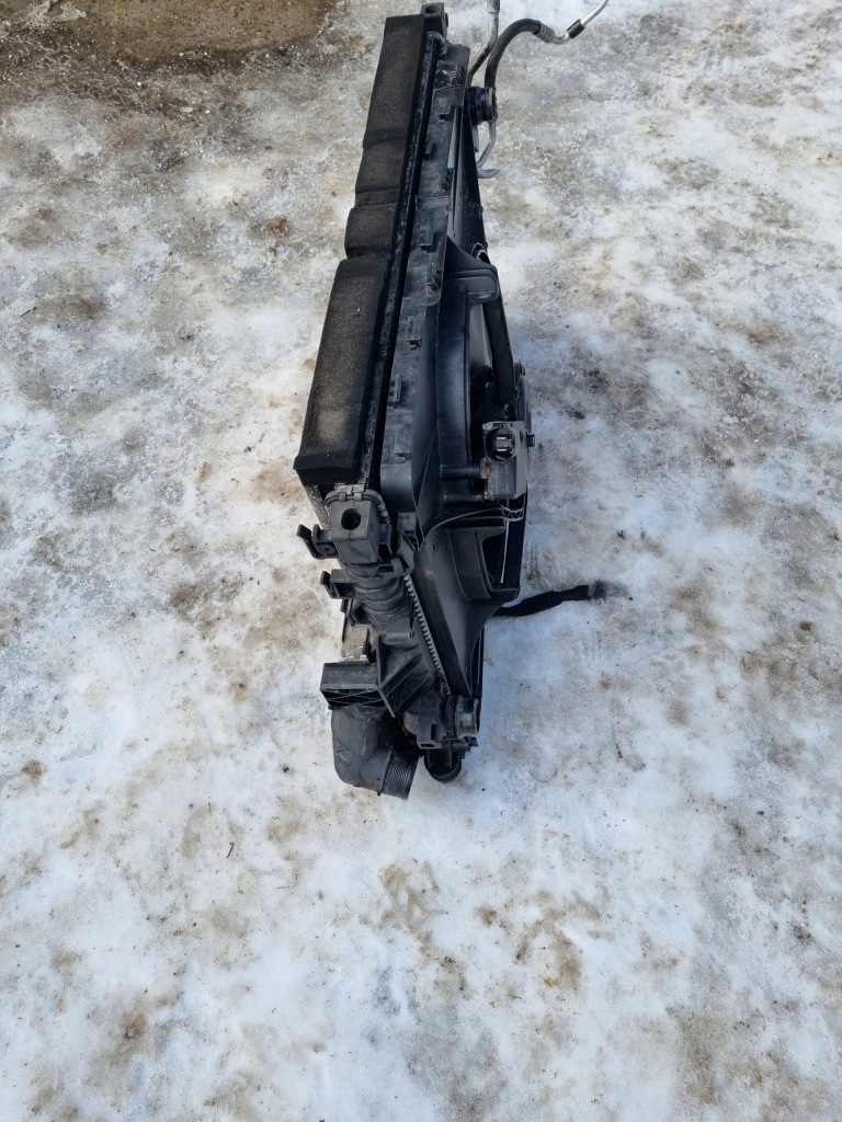 Ford mondeo mk4 iv 2.0 tdci корпус вентилятора радіатора модуль, радіатор Оригінал