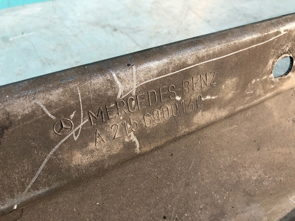 фото №7, Mercedes cl w215 ліва молдинг поріг накладка 744