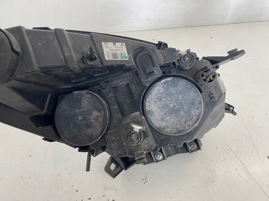 фото №10, Лампа левый перед левая передняя fiat doblo ii eu