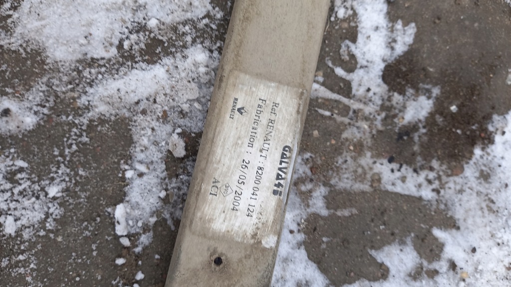 фото №2, Кронштейн, балка renault megane 1.9d 04r kombi