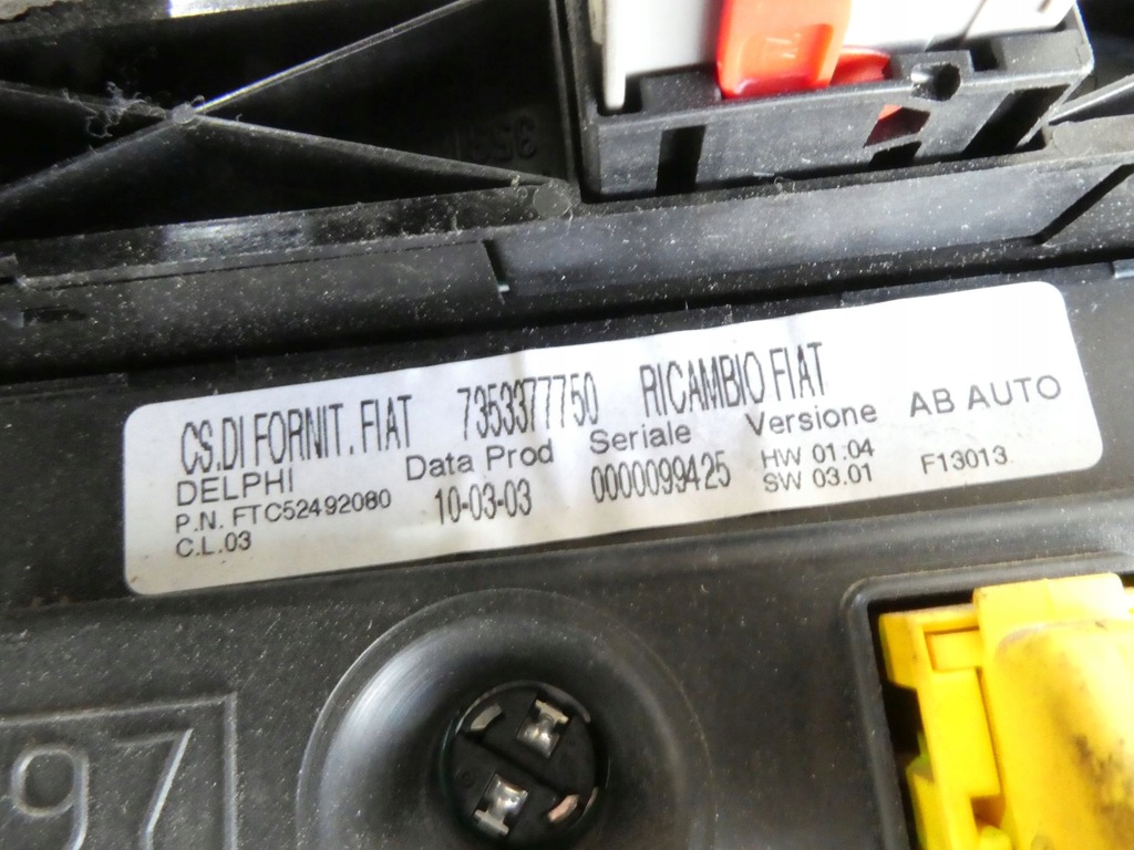 фото №6, Панель обдув кондиционера alfa romeo 147 7353377750