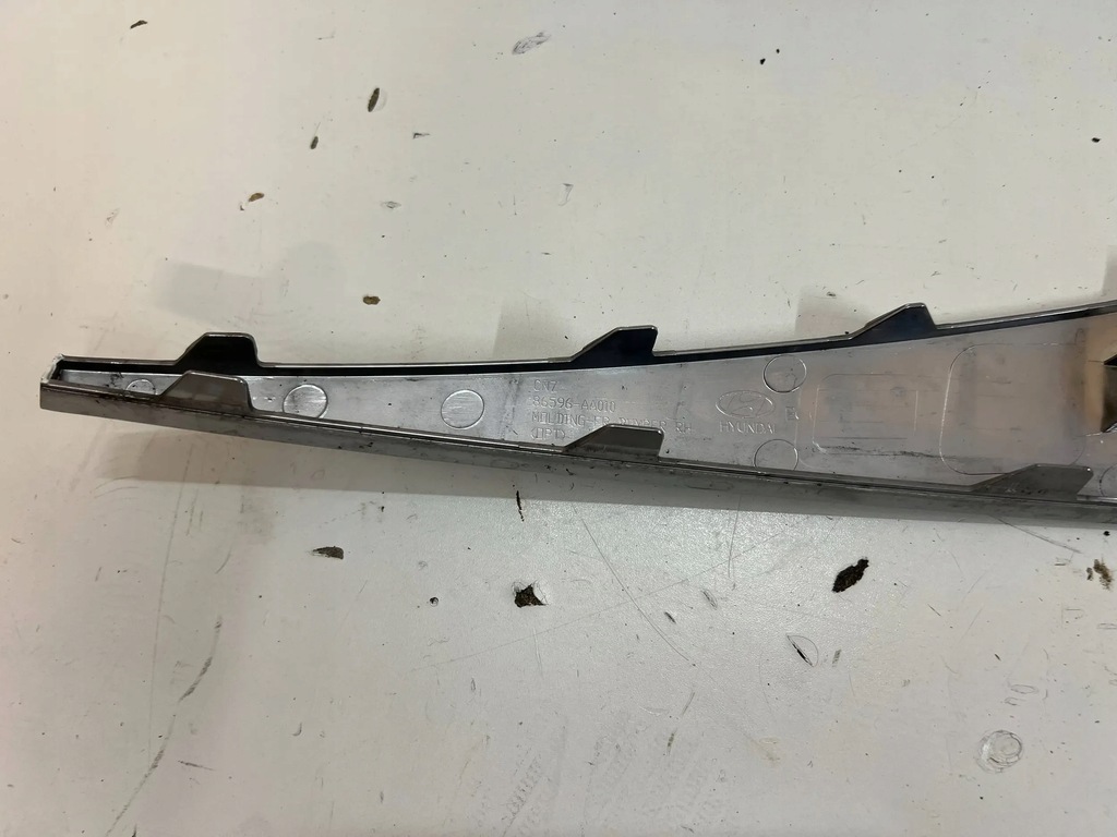 фото №12, Hyundai elantra vii 2021- права молдинг хром бампера передній перед oem