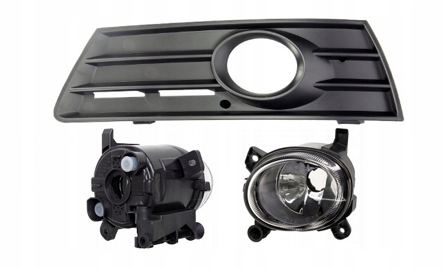 фото №1, Противотуманная фара + решётка vw passat cc, 2008-2012 левый