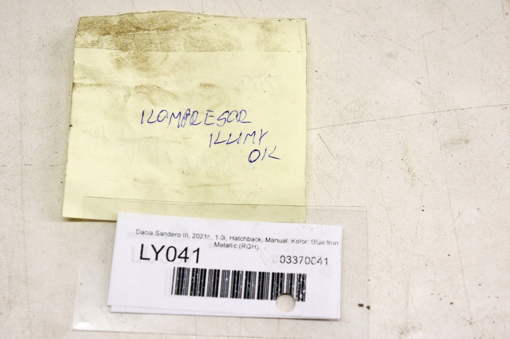 фото №6, Ly041 dacia sandero iii 1.0 компрессор кондиционера