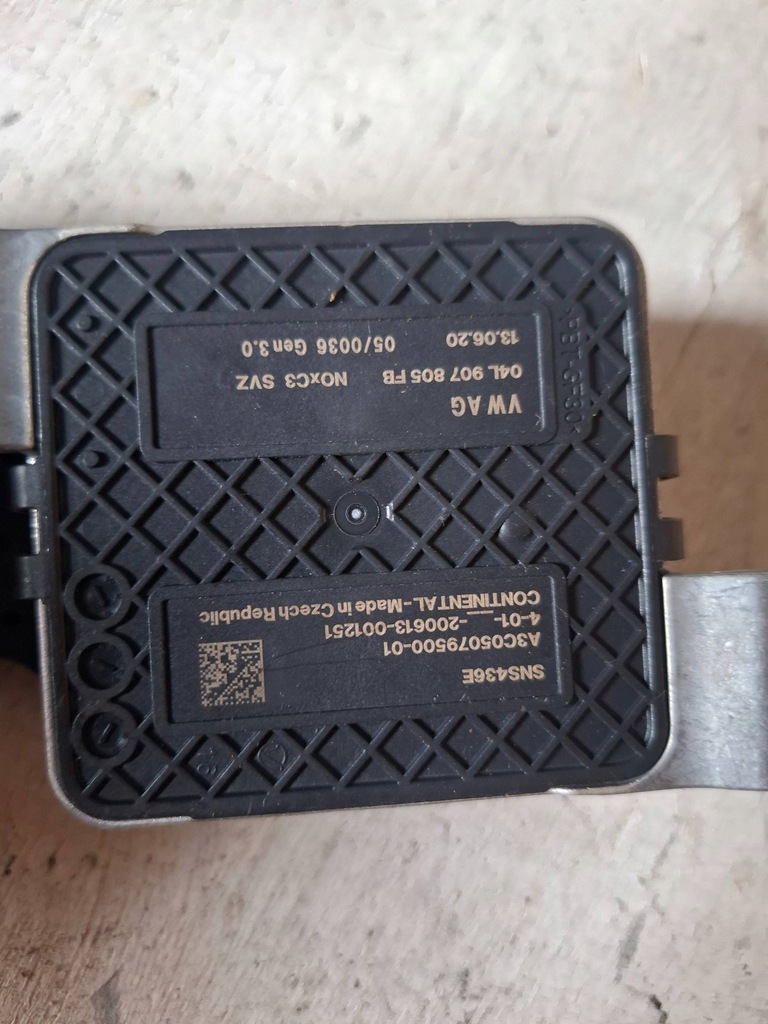 фото №5, Датчик nox датчик лямбда-зонд vw crafter oryg. 04l907805fb