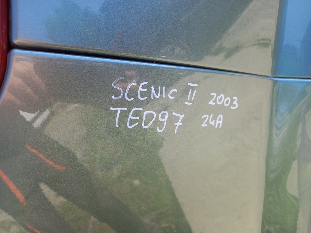 фото №12, Renault scenic ii бампер задня задній задній ted97