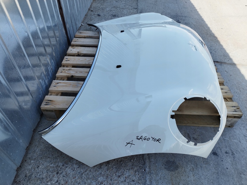 Капот лак 850/0 pepper white mini r56 r57 рестайлинг  2010-2013 1,6 бензин Доставка