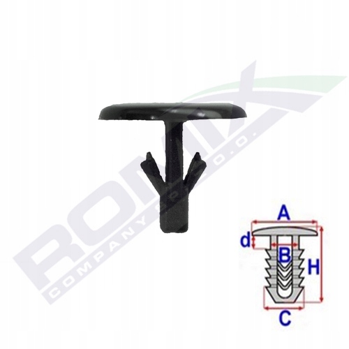 фото №1, Кліпса прокладка toyota /10 sztuk