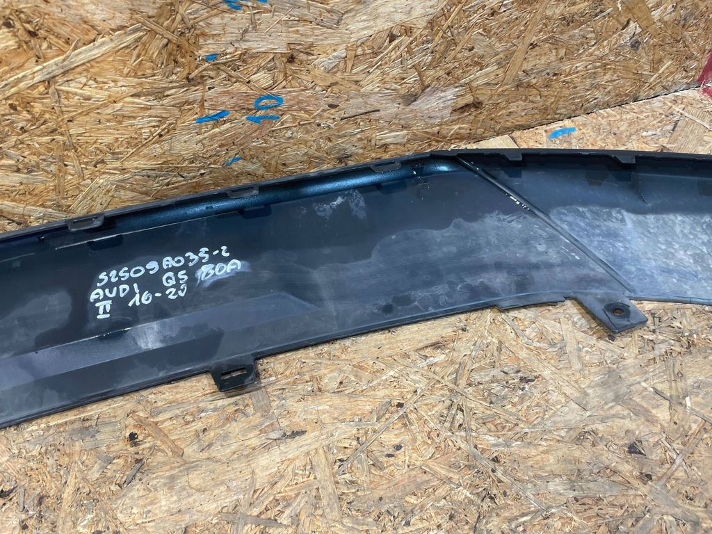 фото №7, Audi q5 ii 2 80a fy 16-20 спойлер молдинг накладка бампера перед передня