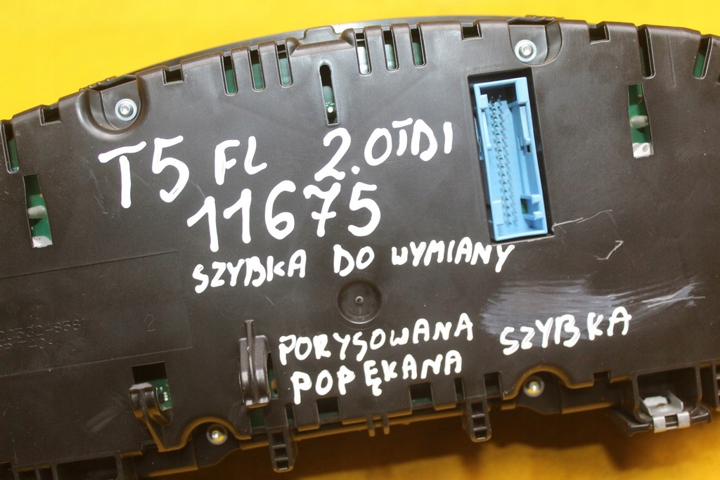 фото №11, Лічильник приладова панель vw transporter t5 fl 2.0 tdi 7e0920860g