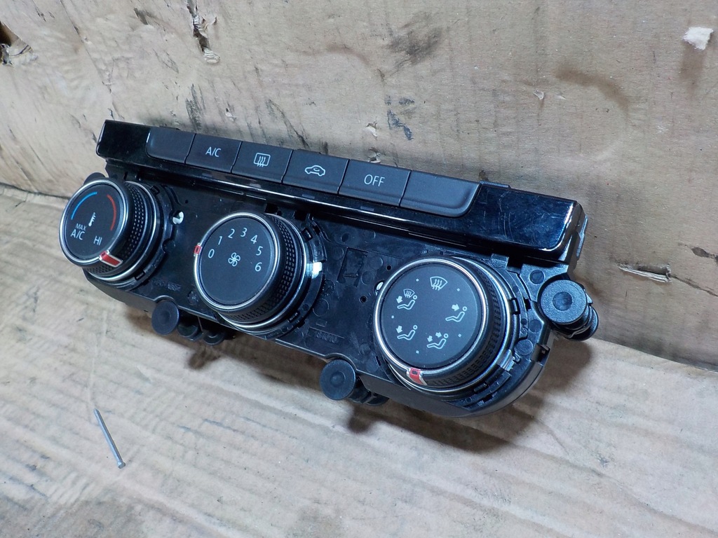 фото №6, Vw golf vii панель кондиционера 5g0907426m