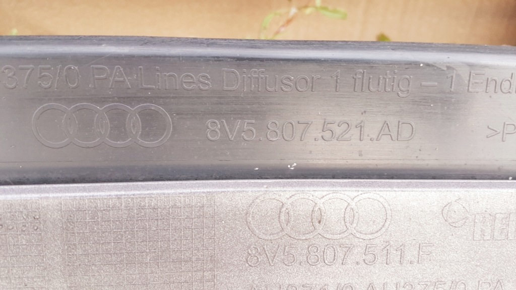 Бампер задний  audi a3 8v5 рестайлинг  sedan 8v5807511f Недорого