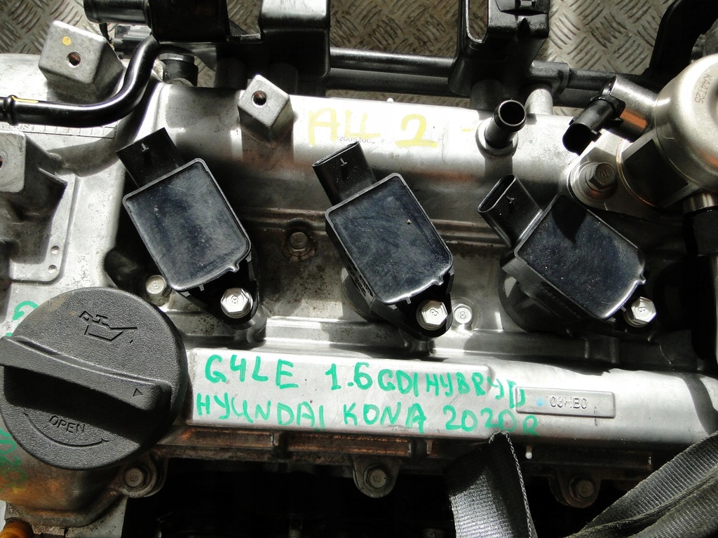 фото №10, Двигатель g4le hyundai kona lift 1.6 gdi гибрид