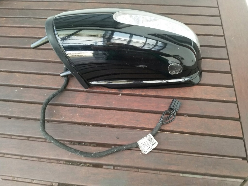 Зеркало mercedes ml 164 od 2005 do 2008 r оригинал eu левая фонарь 9 pin с Разборки