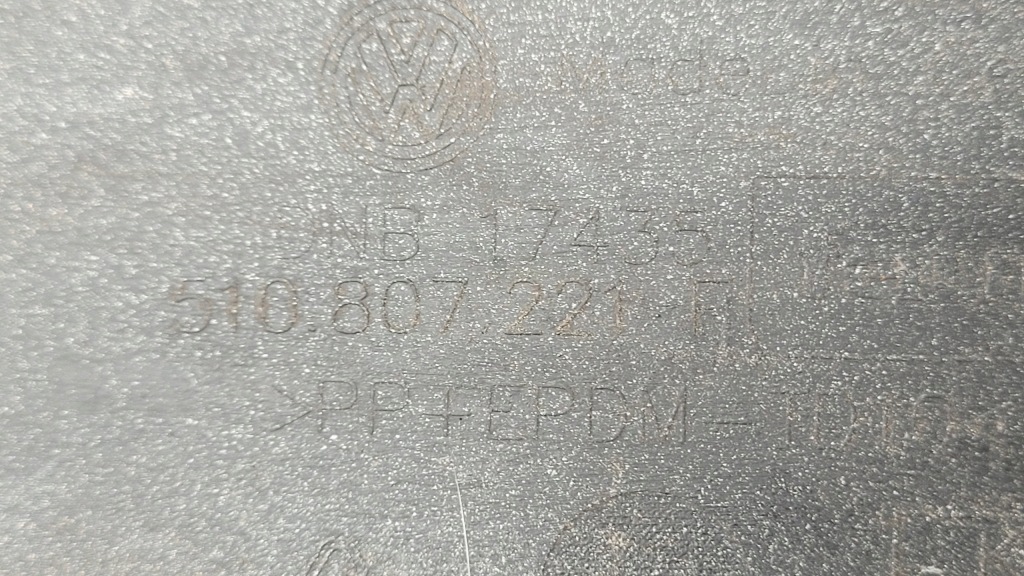 фото №13, Vw golf sportsvan 14-17 бампер передний перед 4xpdc sprysk 510807221f