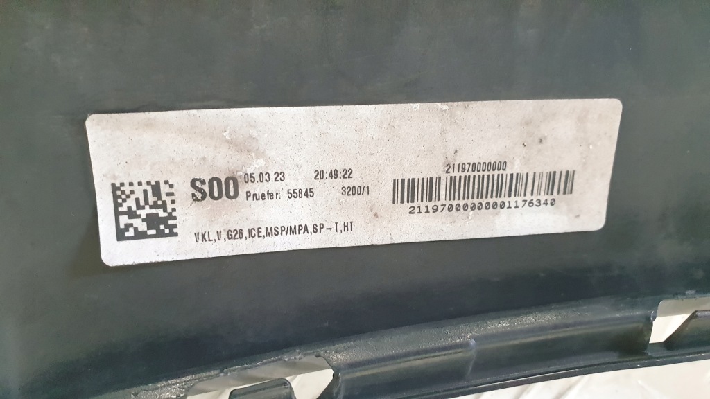 фото №8, Bmw i4 g26 m-pakiet bev бампер перед передній