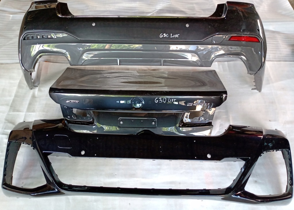 фото №5, Bmw 5 g30 m5 f90 sedan кришка багажника задня