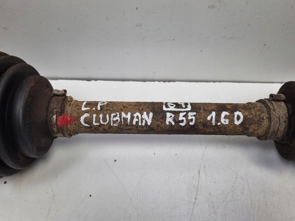 фото №4, Mini clubman r55 r56 1.6 d левая передняя приводной вал półośka левый перед