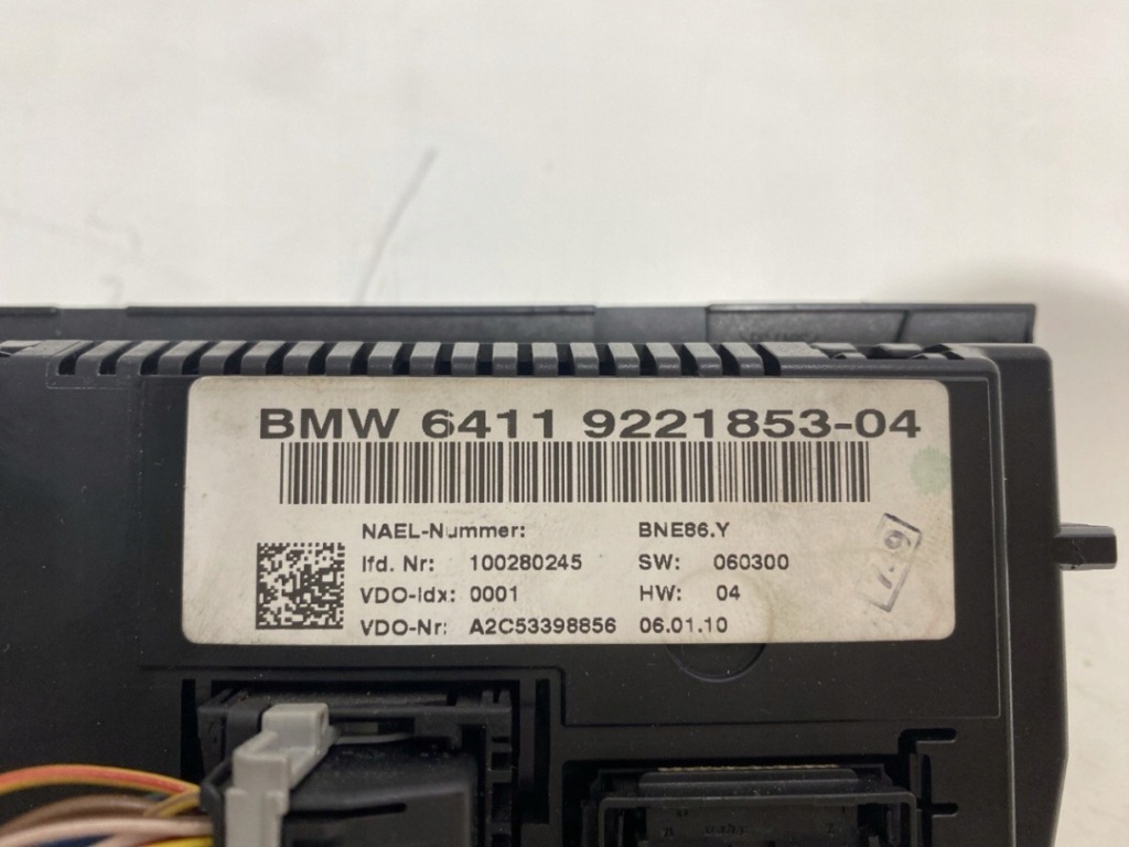 Модулі bmw 3 e90 6411922185304 2009 рік Доставка