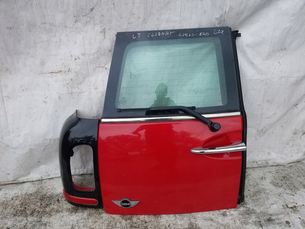 фото №2, Дверь задняя правое mini cooper r55 clubman kod chili red