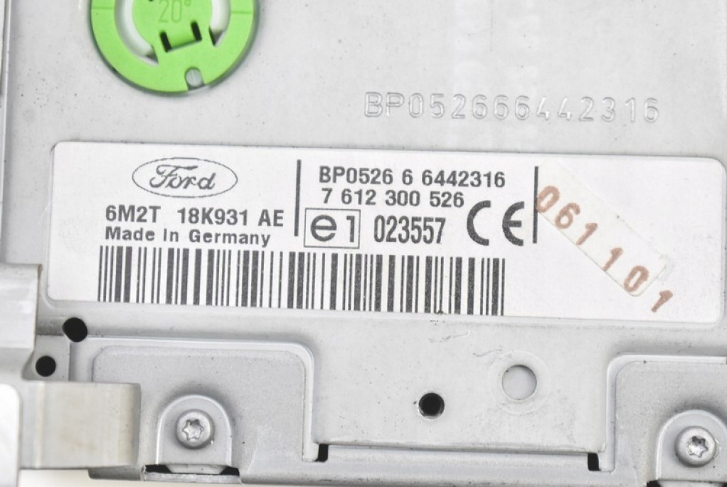 фото №7, Радіо радіопрогравач cd aux navi 6m2t18k931ae ford fusion 1 i 05-12