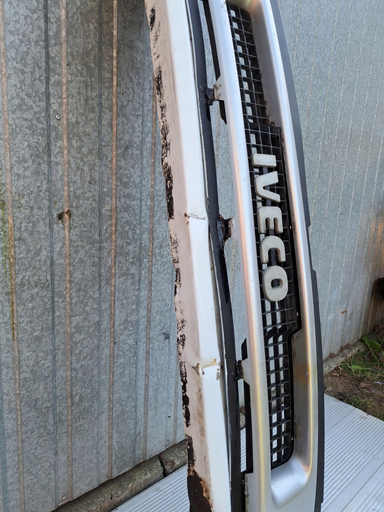 фото №6, Iveco daily iii 99-06 pas передний панель фары лампы решётка радиатора комплект