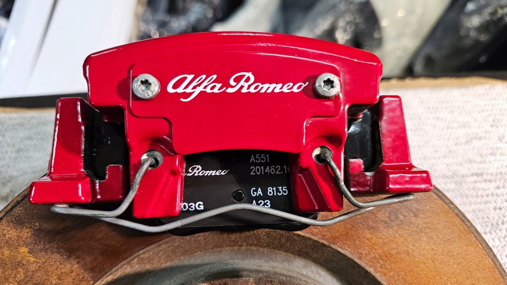 фото №5, Alfa romeo stelvio суппорт суппорты комплект перед задняя