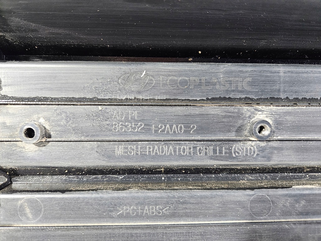 фото №6, Решітка радіатора решітка радіатора перед передній hyundai elantra 6 vi lift 86352-f2aa0-2 org повний