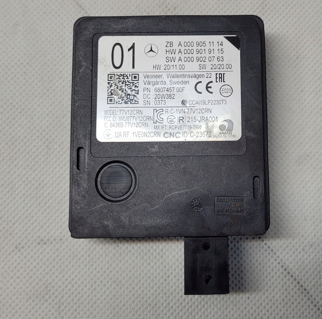 фото №1, Радар distronic mercedes eqc e c klasa glc gls