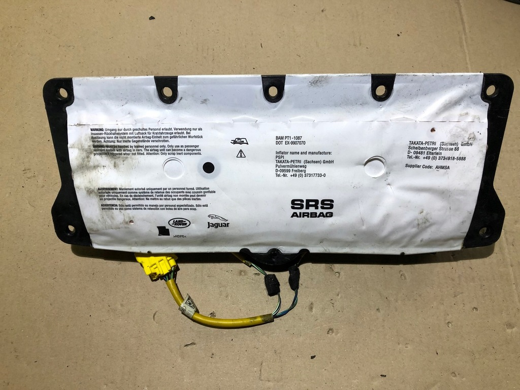 фото №1, Подушка пассажира подушка безопасности range rover vogue l322