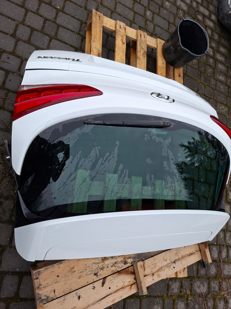 фото №9, Hyundai tucson ii 2 15-18 кришка багажника задня w колір pyw білий w колір