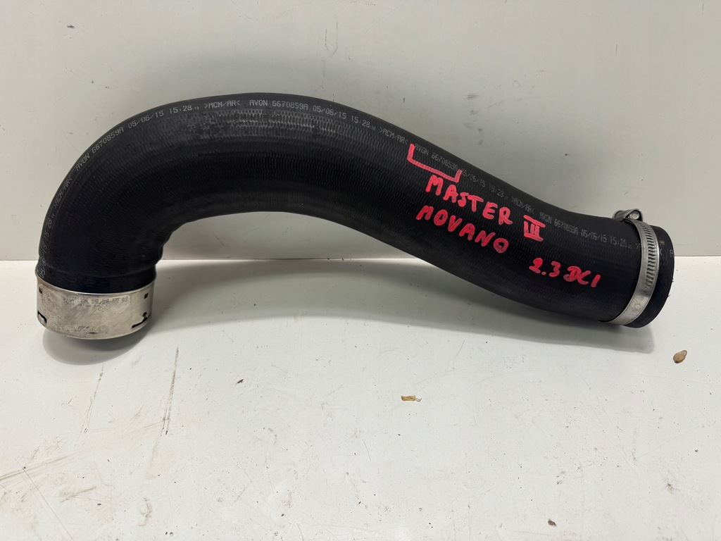 фото №1, Труба воздухозаборник воздуха renault master iii opel movano b 6670859a