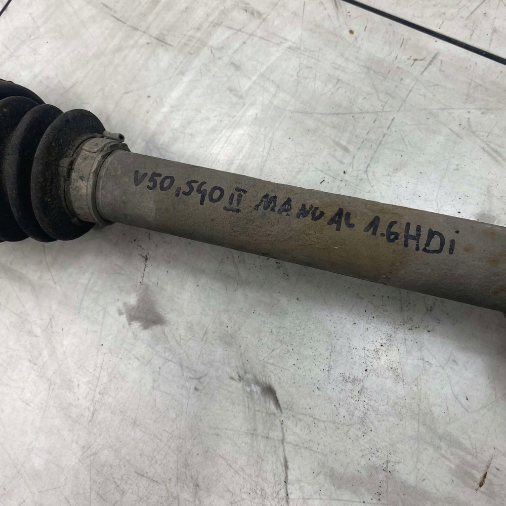 фото №5, Приводной вал правая длинная механическая коробка передач 1.6 hdi 109 km v50 s40 ii