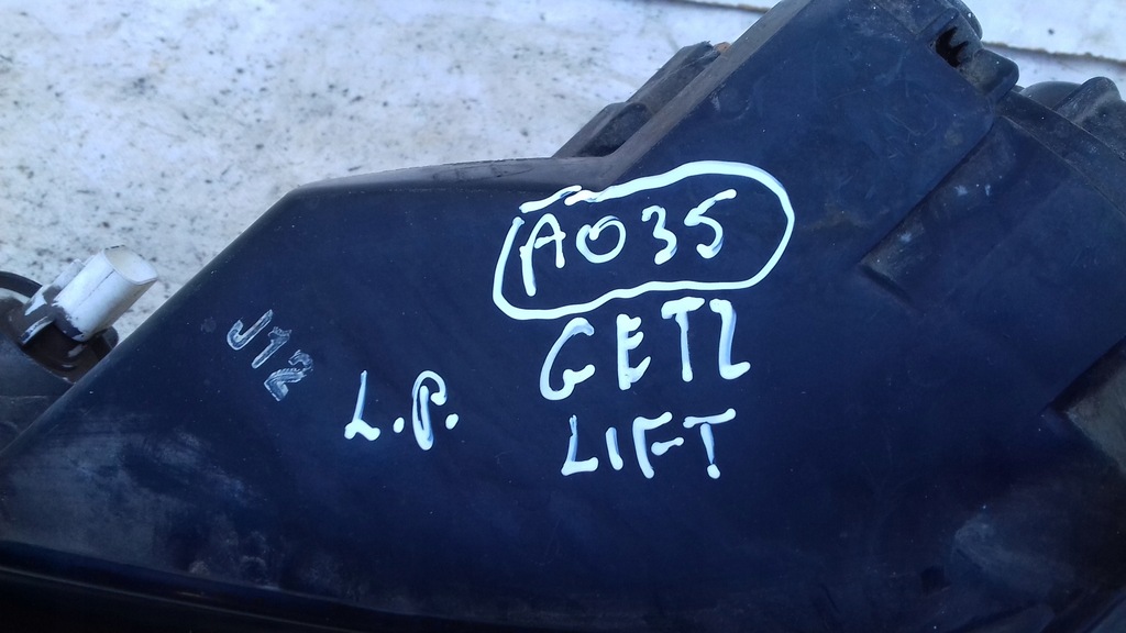 фото №7, Лампа лівий перед передня 921011c500 hyundai getz lift 05-11