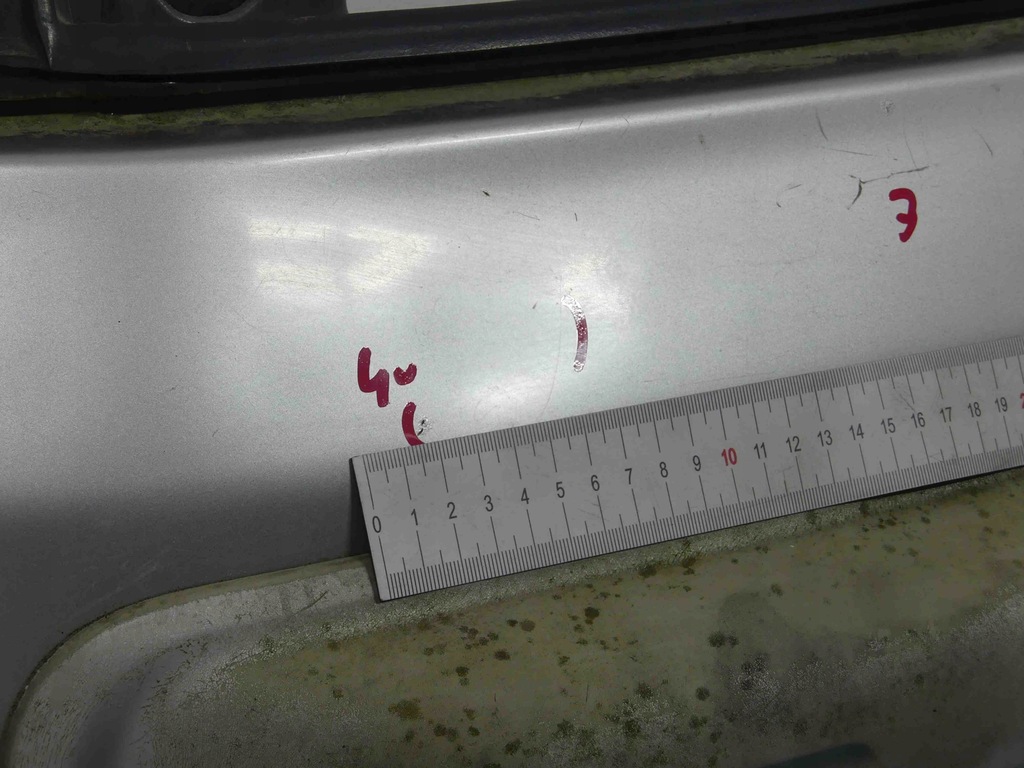 фото №8, Кришка багажника задня honda cr-v i сріблястий