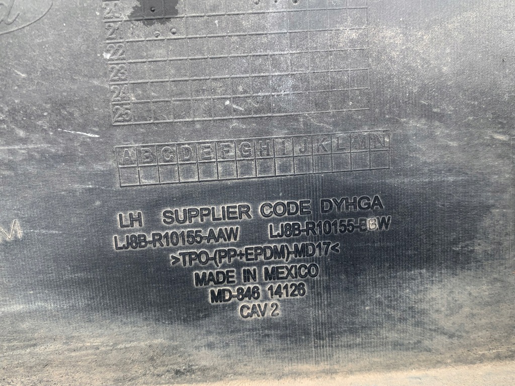 фото №16, Ford mustang mach-e 75.7kwh 2021r молдинг поріг накладка na поріг ліва