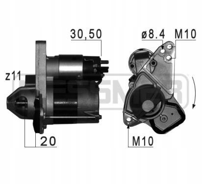Купить Era messmer стартер renault