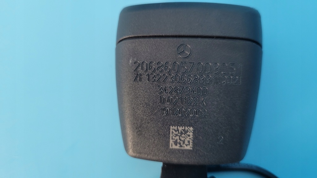 фото №14, Mercedes w206 клипса поперечина безопасности задняя a2068605700