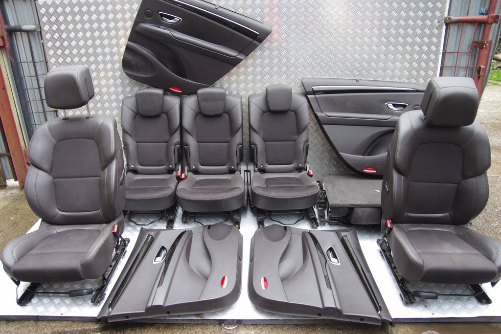 фото №1, Сидіння сидіння 7-osób салон коричневий обшивки двері renault espace v комплект