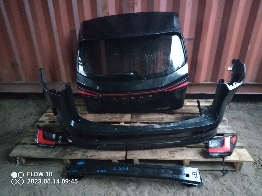 фото №1, Lexus nx ii новий mod. kompletny бампер кришка багажника лампа