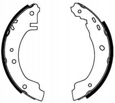 Купить Тормозная колодка тормозная abe c01041abe