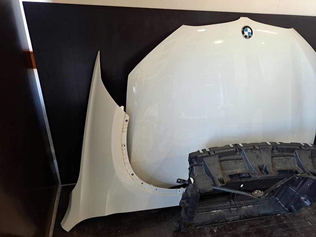 фото №6, Bmw x1 f48 перед капот pas бампер лампы капот alpinweiss 3 300