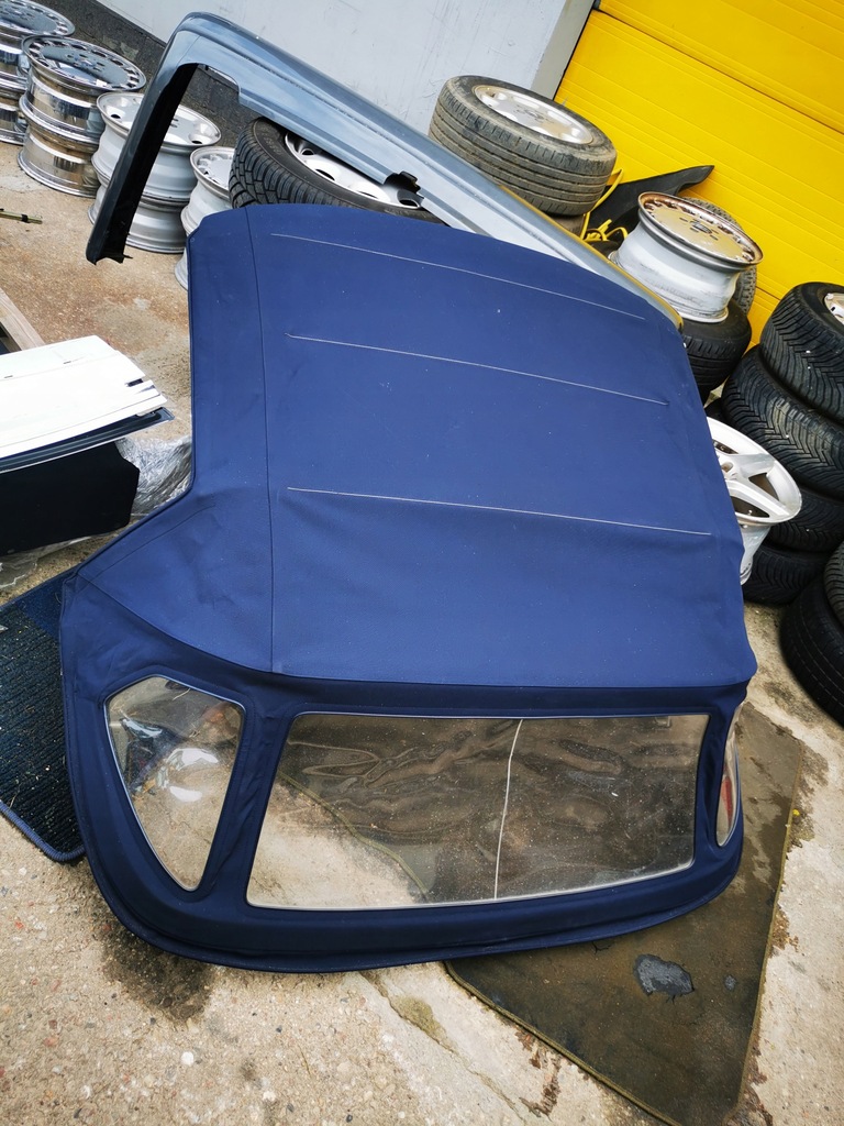 фото №9, Крыша мягкая крыша мягкий крыша niebieski каркас granatowy mercedes r107 sl107