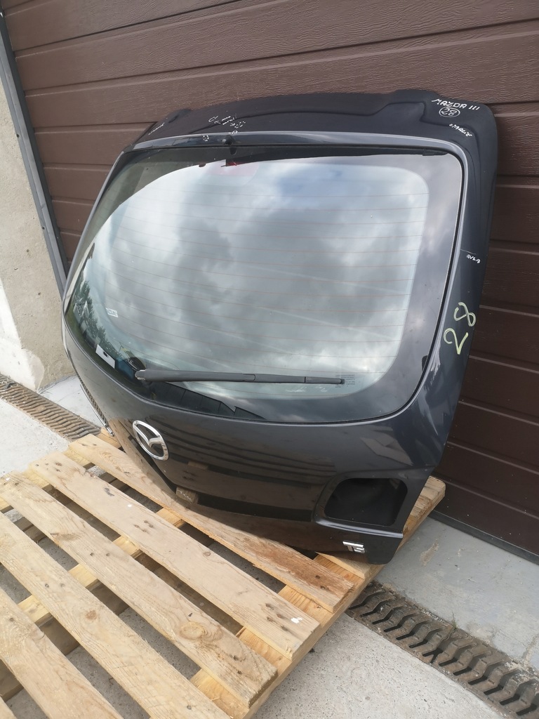 фото №7, Крышка багажника багажника mazda 3 bk lift 06-09 hb 5d 5 дверь